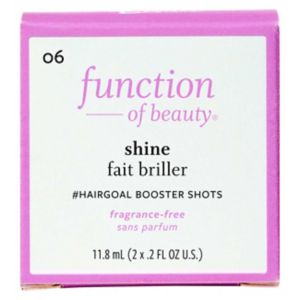 Function of Beauty Hair Booster Shine 11.8ml - British product