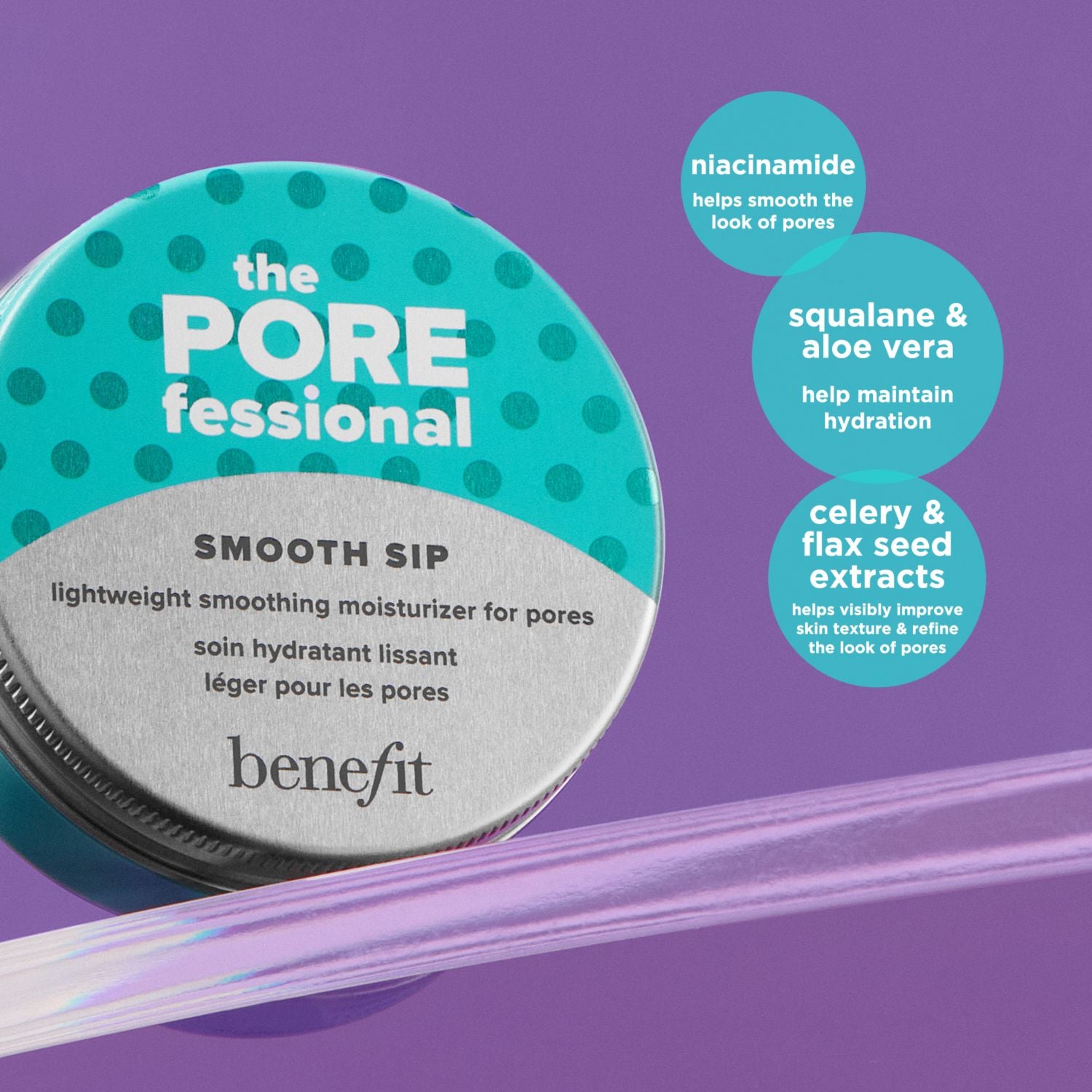 Benefit The Porefessional Smooth Sip Moisturiser 50ml - British product