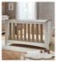 CuddleCo Nursery Furniture Set White and Ash 2 Piece - British product