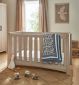 CuddleCo Isla Cot Bed Ash 156cm, imported from the UK