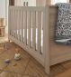 CuddleCo Isla Cot Bed Ash 156cm, imported from the UK