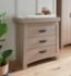 CuddleCo Isla dresser changing table ash - British product
