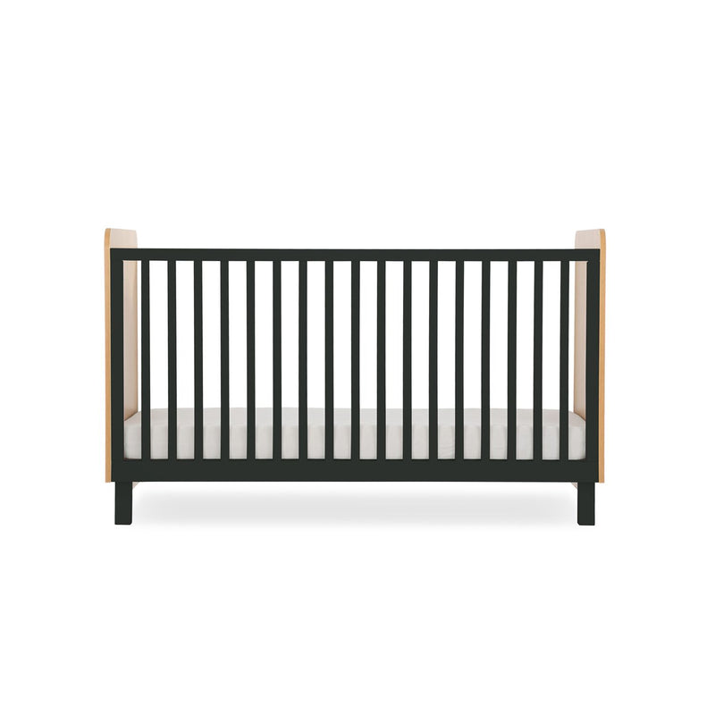 CuddleCo Rafi cot bed oak black finish - British product
