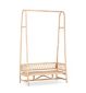 CuddleCo Aria clothes rail rattan - British product
