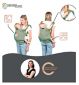 Babymoov Baby Carrier Booster Sage Up to 20kg - British product
