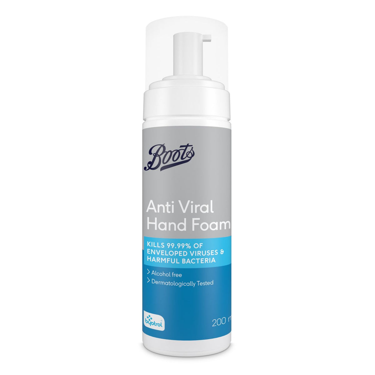 Boots Anti Viral Hand Foam 200ml - British product