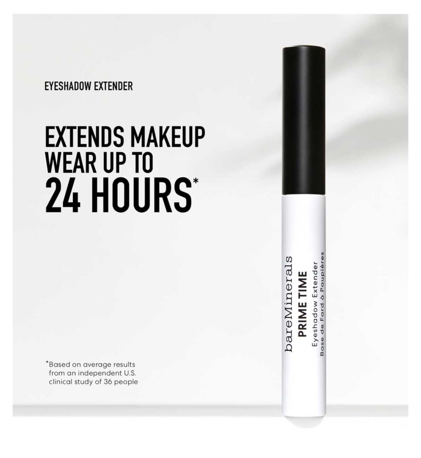 bareMinerals Prime Time Eyeshadow Extender 3ml - British product