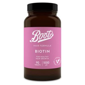 Boots biotin tablets hair formula 1000µg - British product