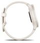 Garmin Vívomove® Sport Smartwatch - Ivory Case and Silicone Band with Peach Gold Accents