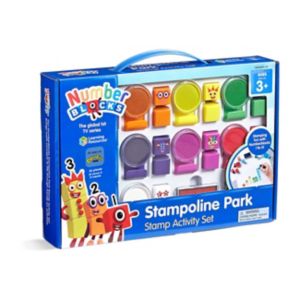 Numberblocks Stampoline Park Stamp Activity Set 32-piece Craft Kit