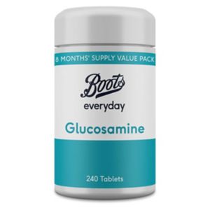 Boots everyday Glucosamine supplement 240 tablets - British product