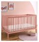 Cuddleco Nola cot bed Soft Blush Pink - British product