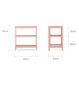 Cuddleco Nola changing table blush pink - British product