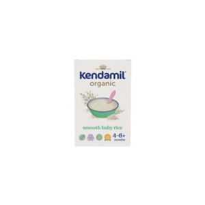 Kendamil Organic Smooth Baby Rice 120g pack, UK version