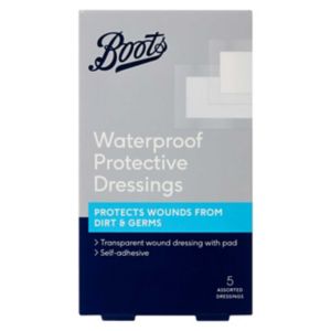 Boots waterproof protective dressings 5 pack - British product