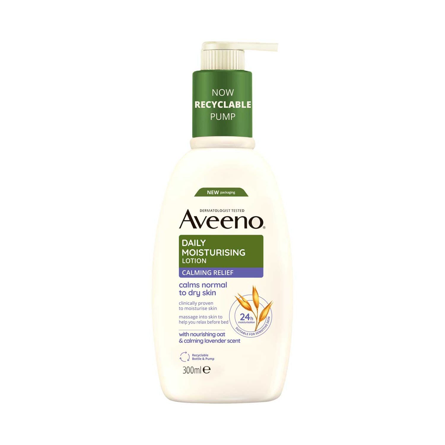 Aveeno Daily Moisturising Lotion Calming Relief Lavender 300ml - British product