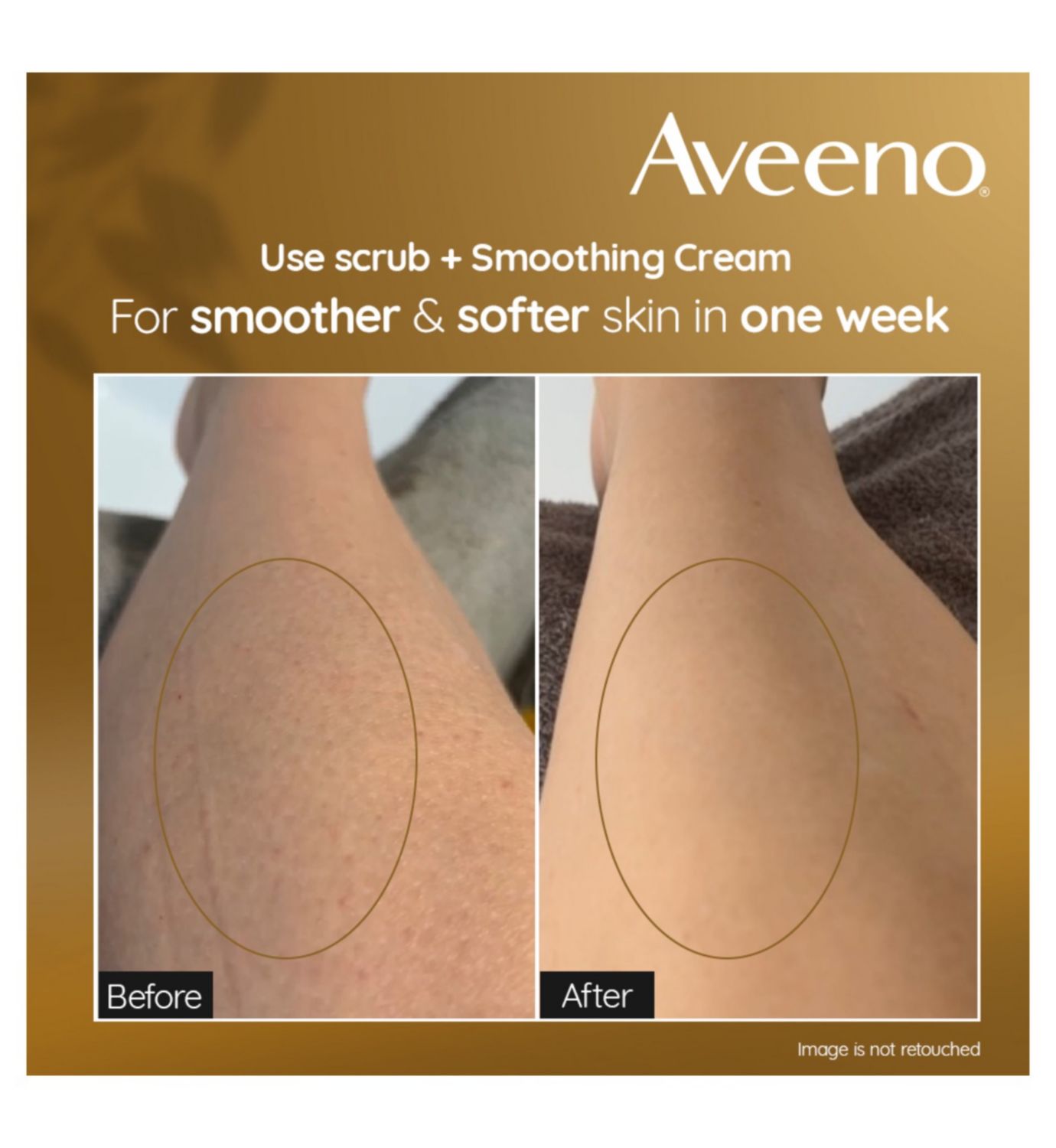 Aveeno Skin Renewal Smoothing Cream 300ml - British product