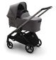 Bugaboo Dragonfly carrycot complete grey melange - British product