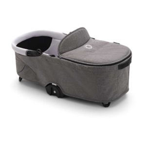 Bugaboo Dragonfly carrycot complete grey melange - British product