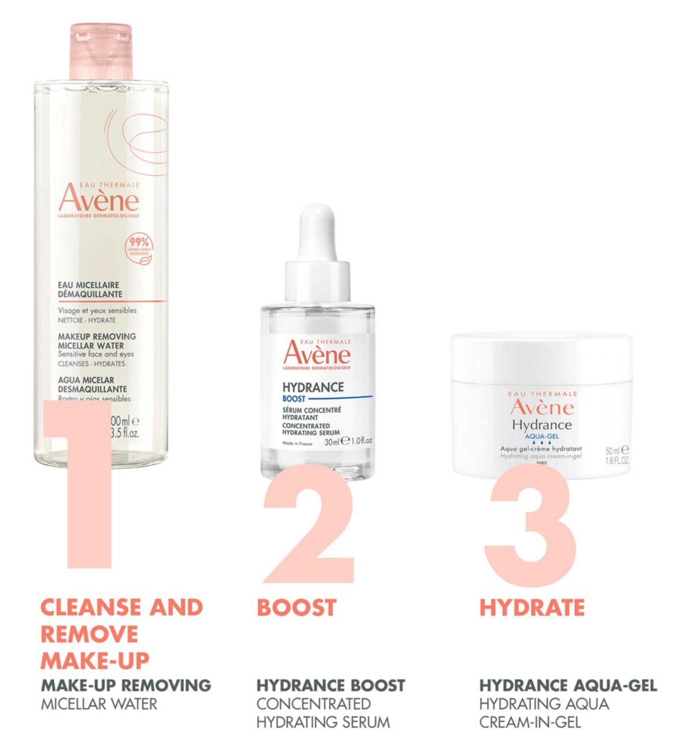 Avène micellar water for sensitive skin 400ml - British product