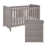 Babymore 2 Piece Nursery Room Set Grey Wash - British product