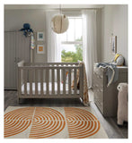 Babymore Caro Nursery Furniture Grey Wash - British product