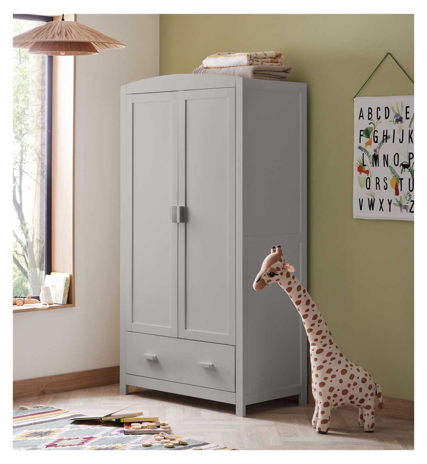 Babymore Eva 3 Piece Room Set Grey - British product