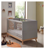 Babymore Mona 3 Piece Room Set Grey Changing Unit - British product
