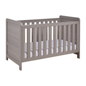 Babymore Caro Cot Bed Grey Wash Nursery Furniture