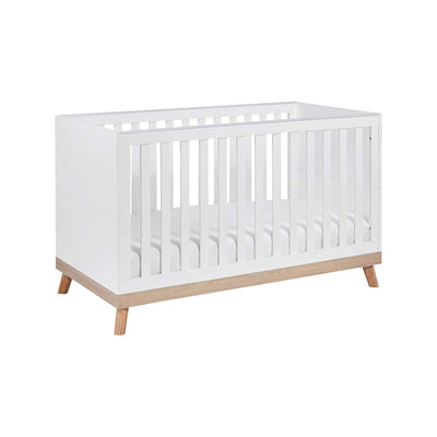 Babymore Mona Cot Bed White