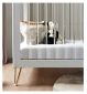 Babymore Kimi Cot Bed Acrylic 126cm - British product