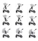 Babymore MeMore V2 Travel System Pecan Silver - British product