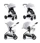 Babymore MeMore V2 Travel System Pecan Silver - British product