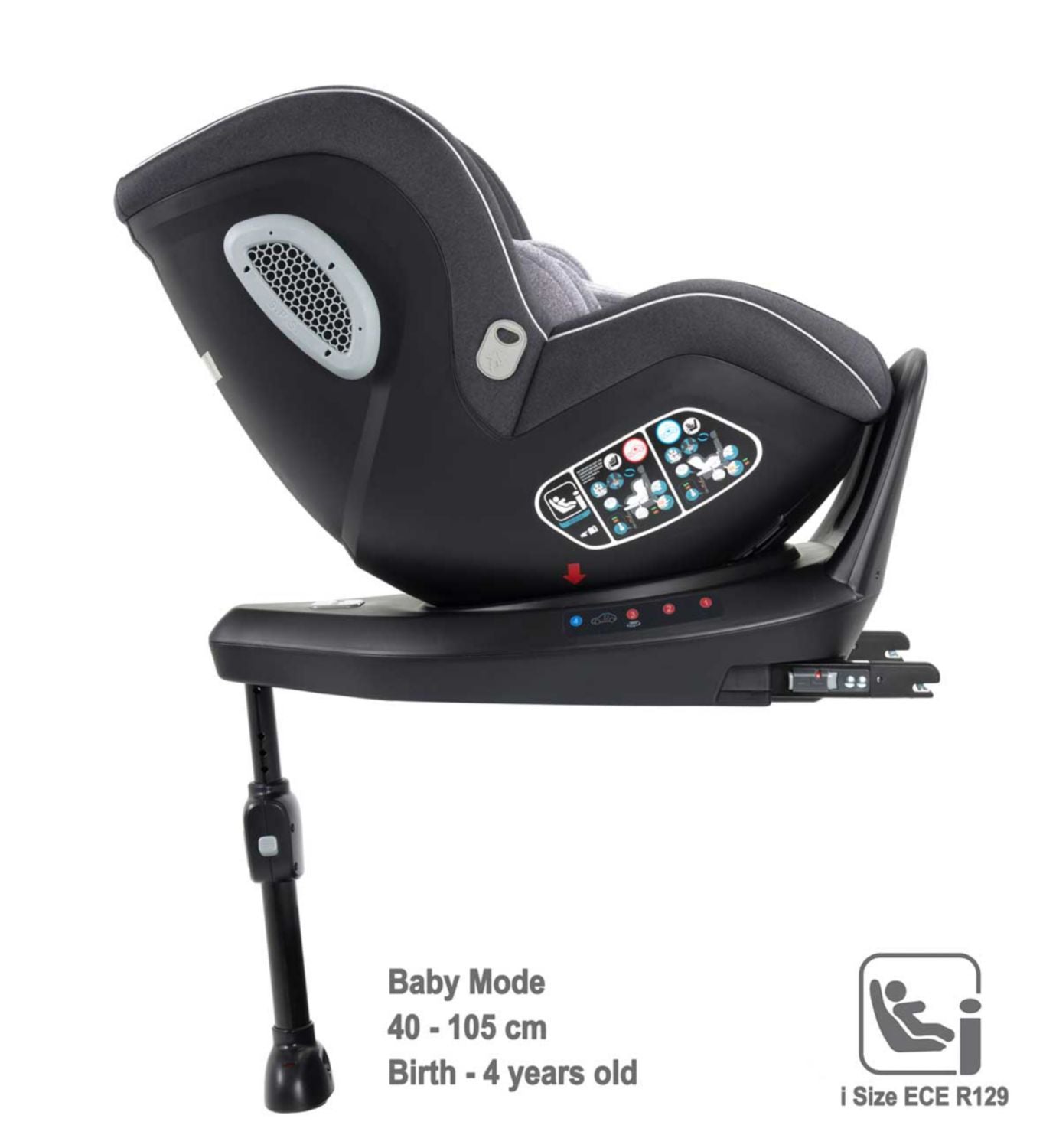 Babymore Kola 360 car seat 0-4 years - British product
