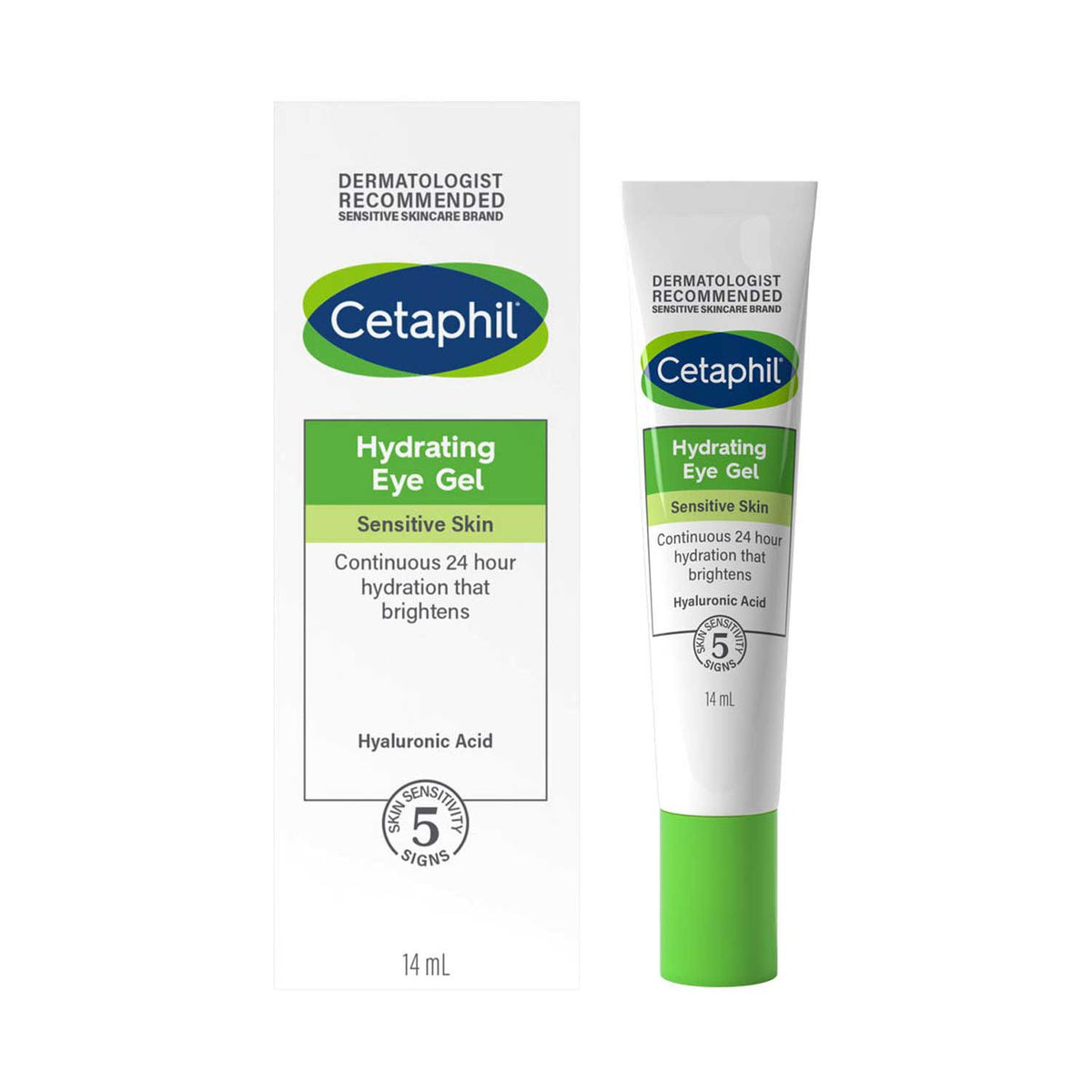 Cetaphil Hydrating Eye Gel with Hyaluronic Acid 14ml - British product
