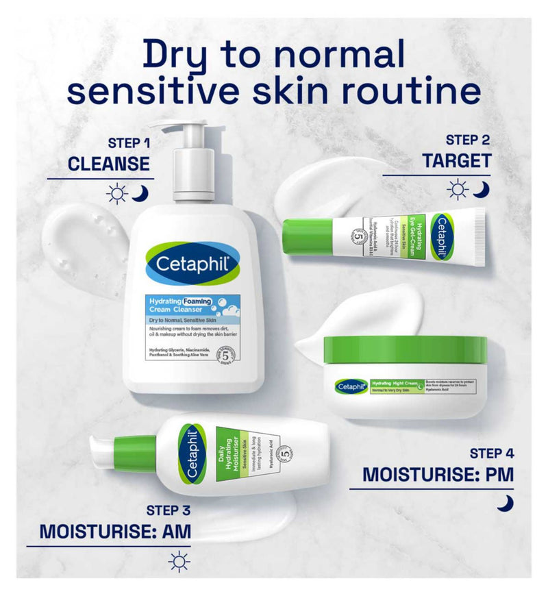 Cetaphil Hydrating Eye Gel with Hyaluronic Acid 14ml - British product