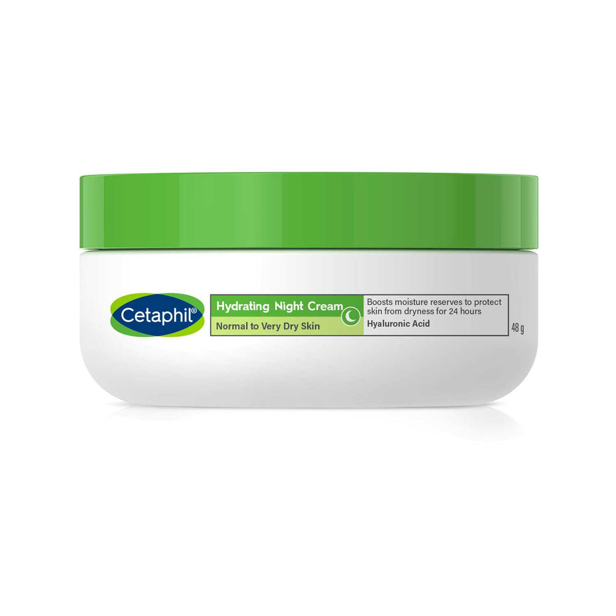 Cetaphil Hydrating Night Cream Hyaluronic Acid 50g - British product