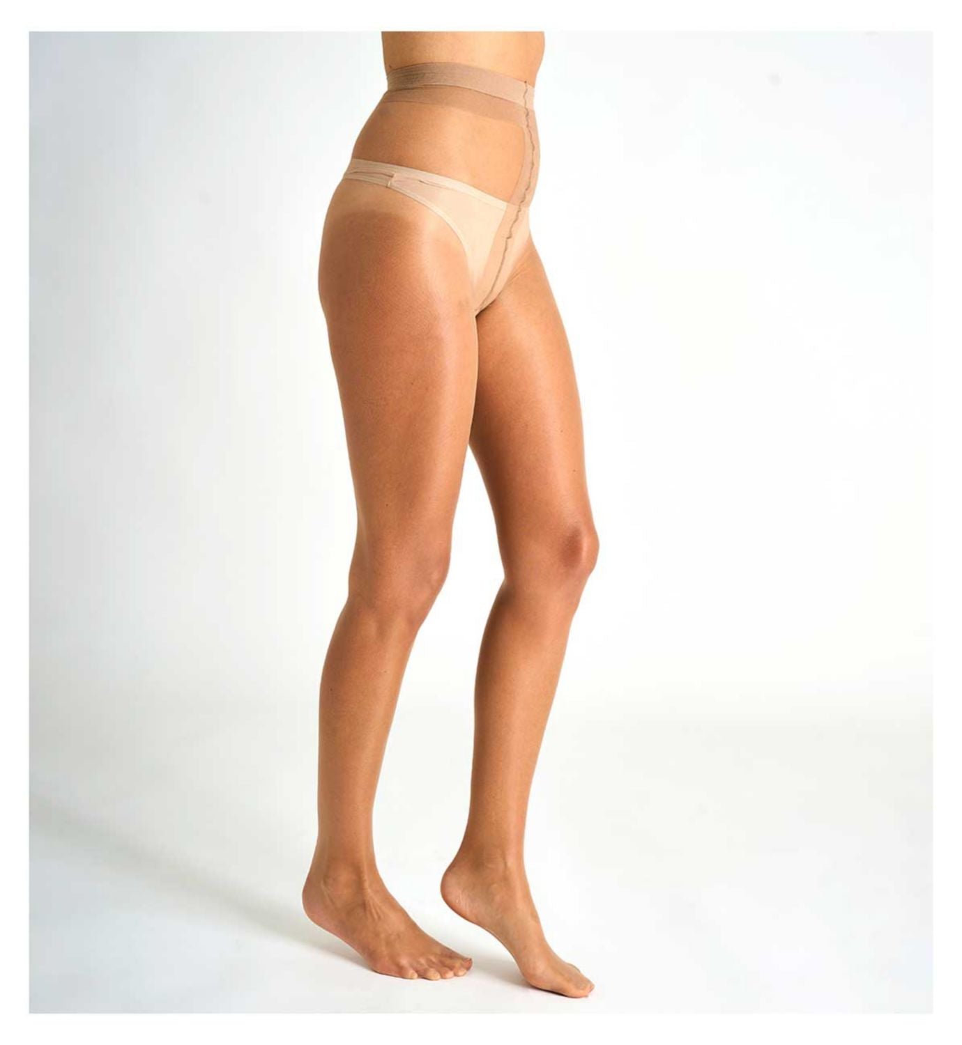 Boots 10 denier tights nude medium shade - British product