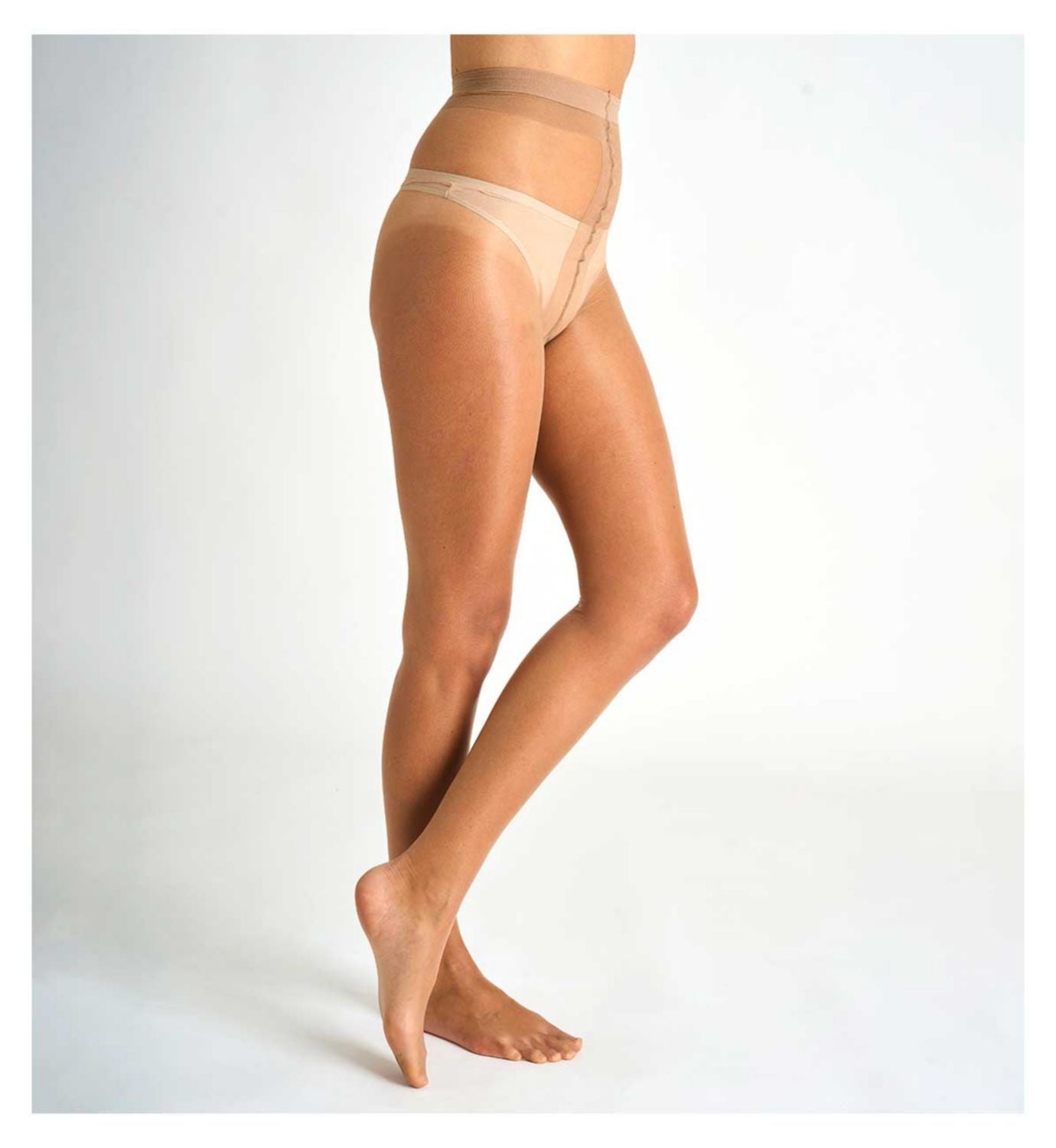 Boots 10 denier tights nude medium shade - British product