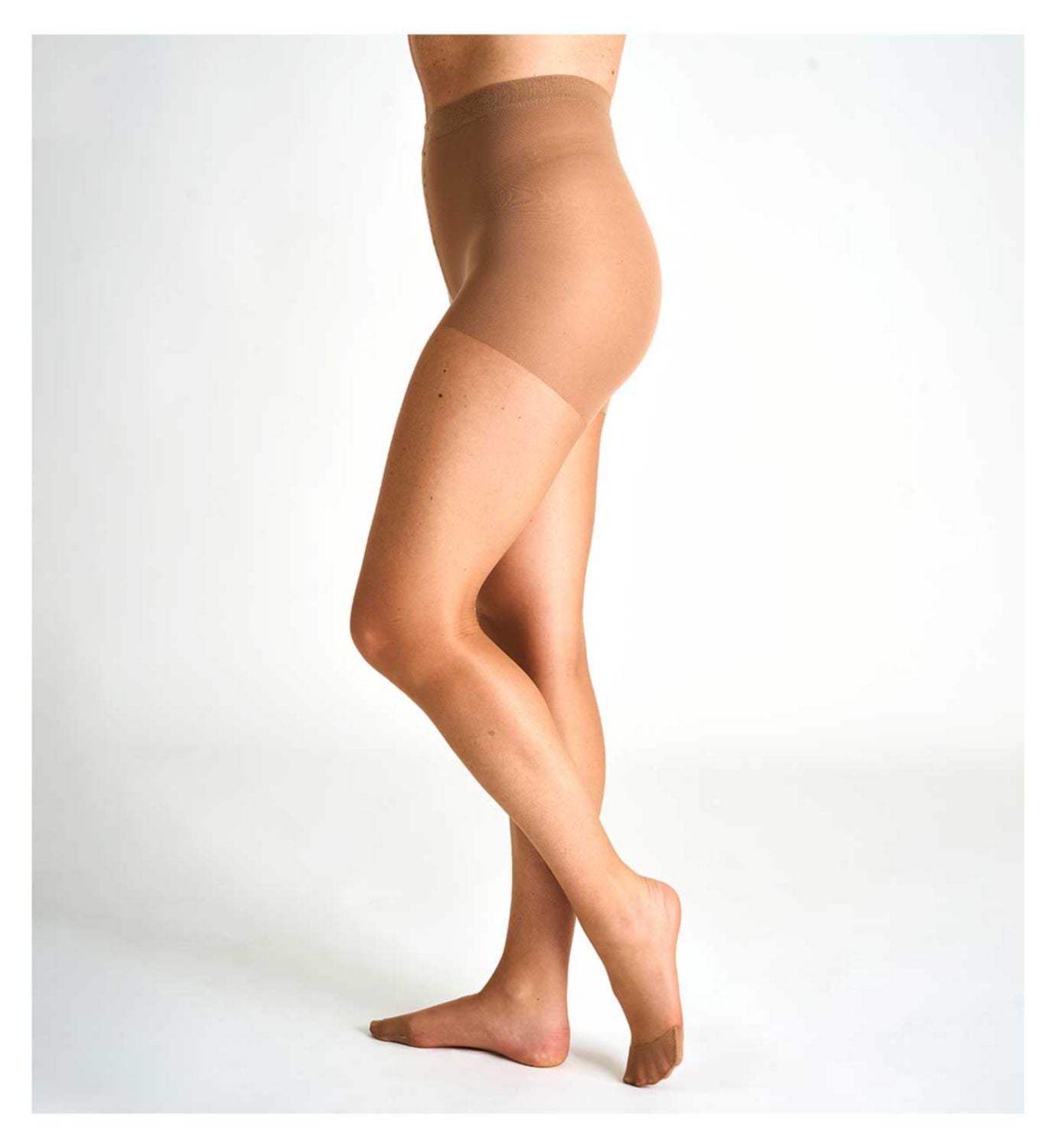 Boots body shaping tights natural tan large - British product