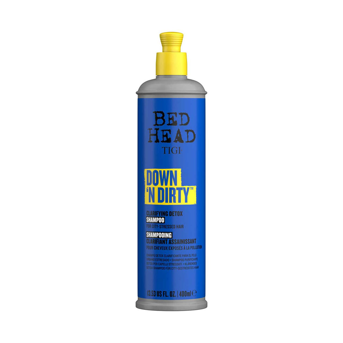 Bed Head Down N' Dirty Clarifying Shampoo 400ml - British product