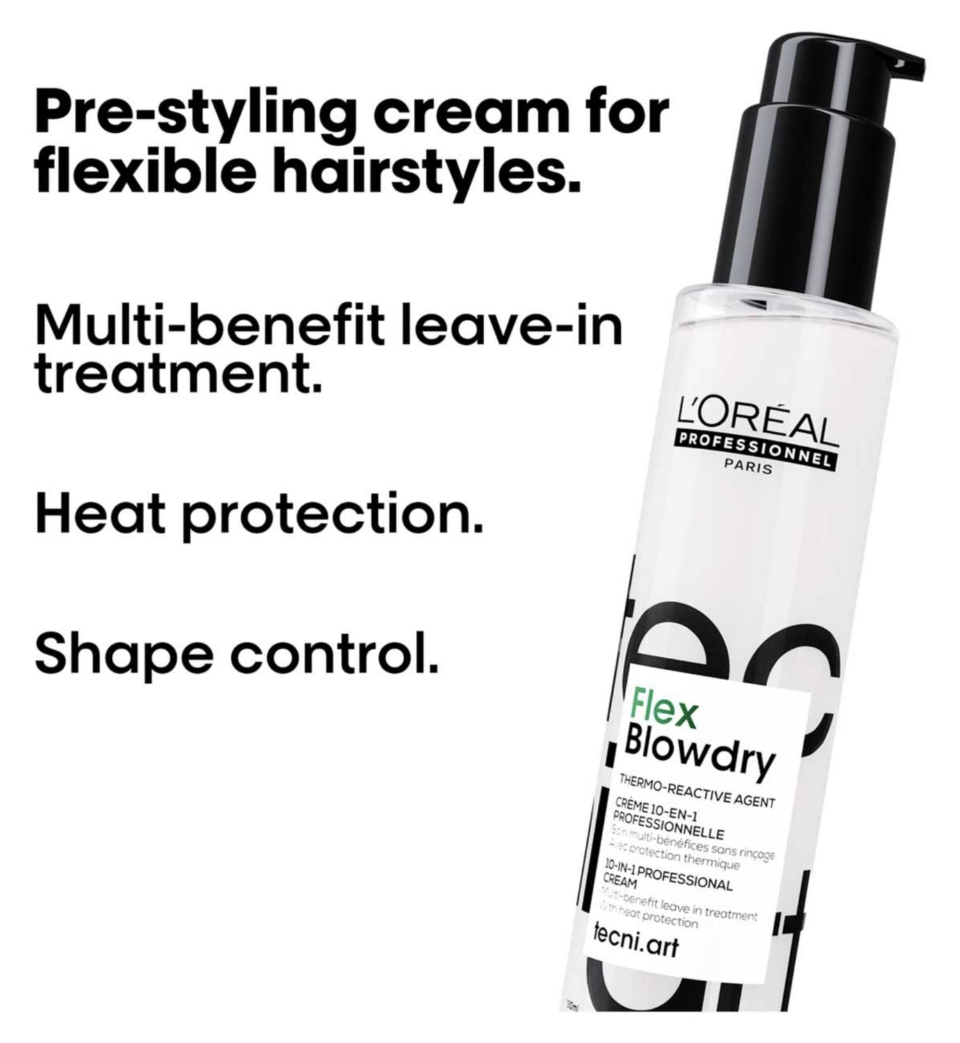 L'Oréal Professionnel Flex Blowdry Multi-Benefit Cream 150ml, UK version