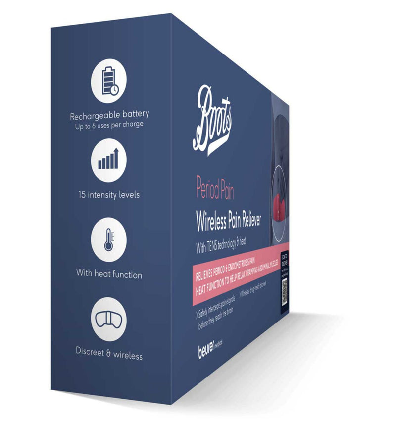 Boots wireless period pain TENS machine - British product