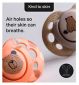 Tommee Tippee Fun Soothers Symmetrical 0-6m 2 Pack, imported from the UK