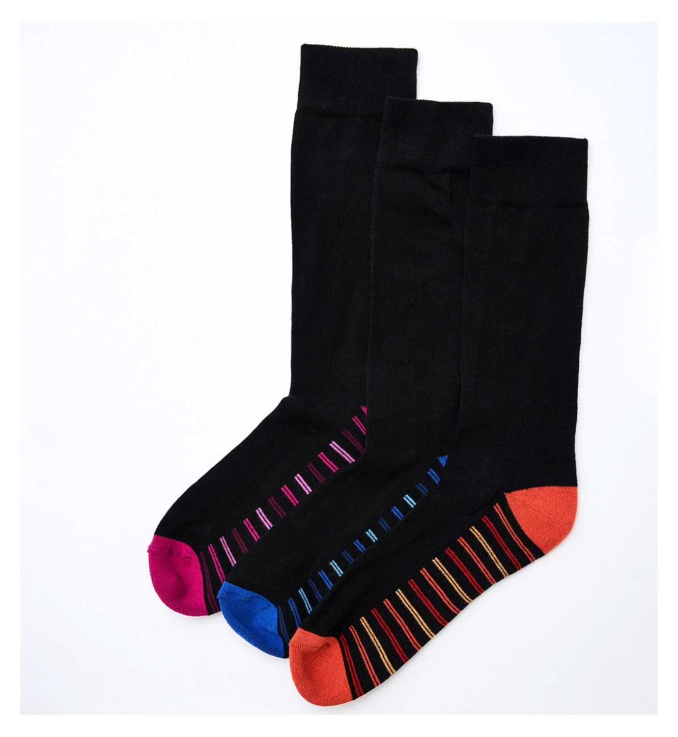 Boots mens cotton cushion sole socks 3 pair - British product