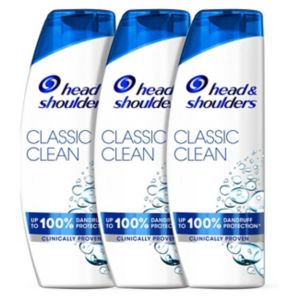 Head & Shoulders anti-dandruff shampoo 3-bottle bundle, UK version