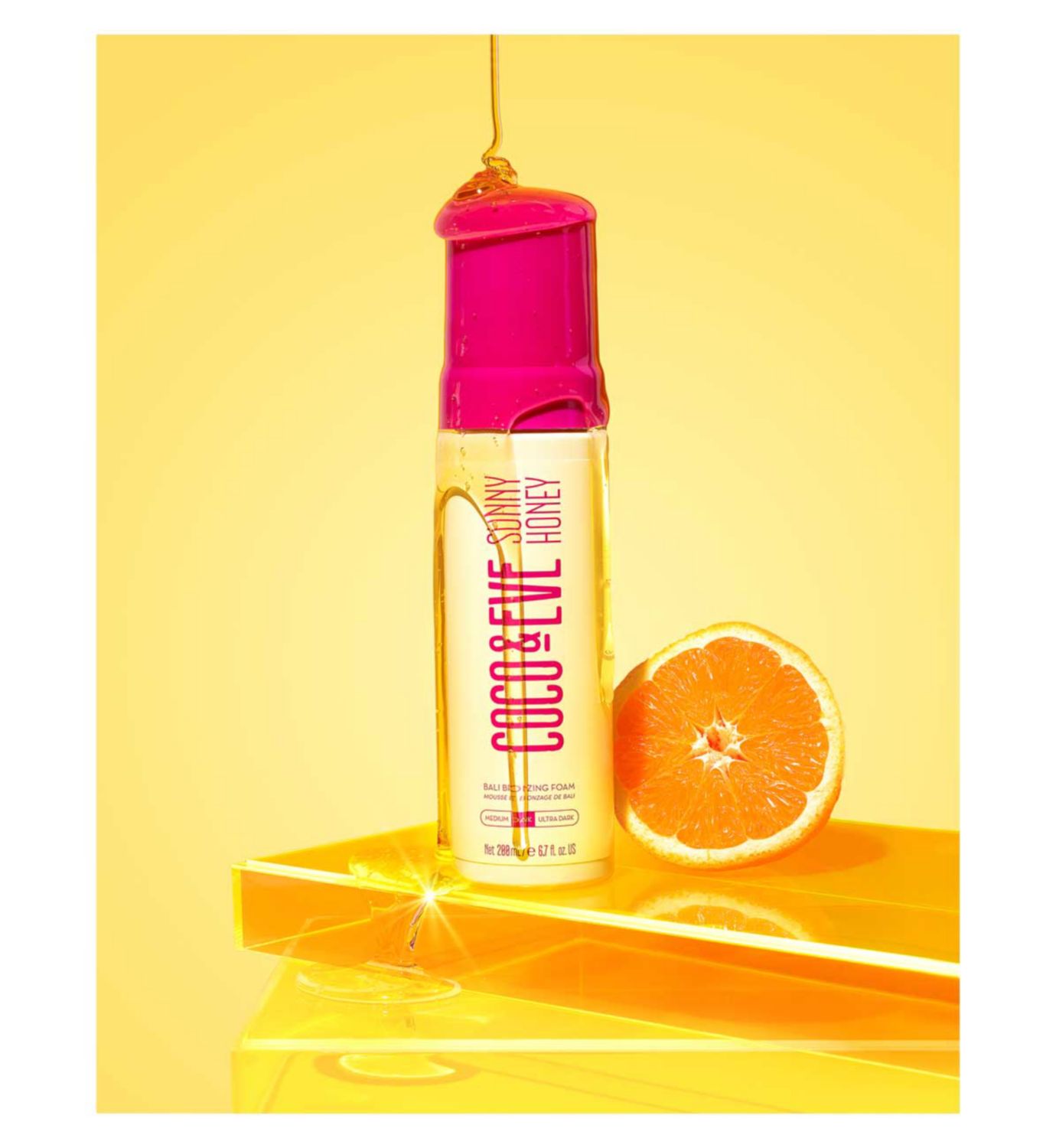 Coco & Eve Sunny Honey Bronzing Foam Medium - British product