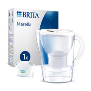 Brita Marella water filter jug 2.4L White - British product