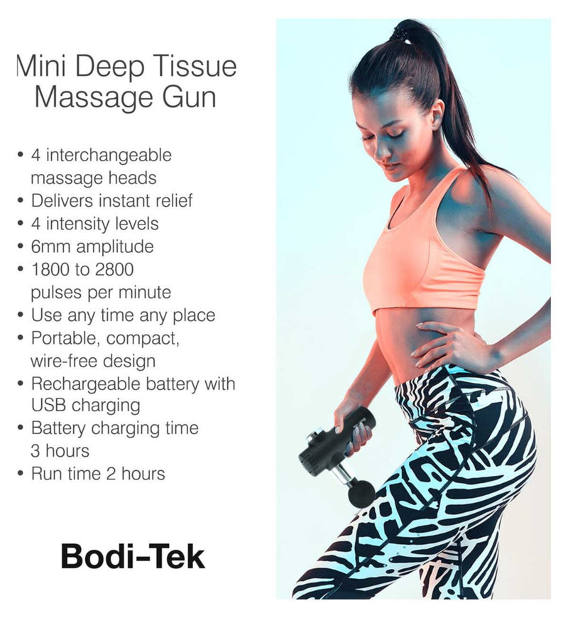 Bodi-Tek Percussion Massage Gun Wireless - British product