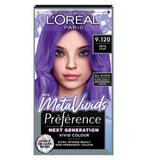 LOreal Paris Preference Meta Vivids Semi-Permanent Hair Colour Lilac 9120 242g